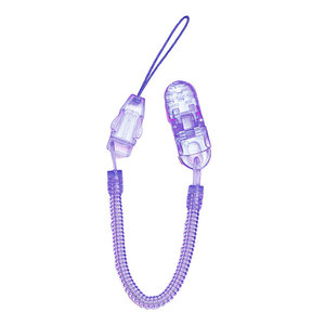 100% per uso alimentare in PVC per ciuccio a catena n morsetto per ciuccio per bambini - Product Image 5