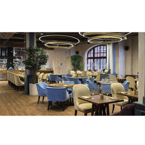 Luz de lujo coreano de lujo de madera Hotel Fine Dining Restaurant Furniture 2017 - Product Image 5