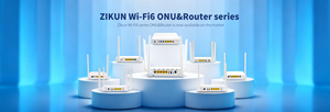 NOUVELLE ARRIVÉE Équipement Fibre Optique ZC-521X6HT ONT 4GE+CATV+TEL+2.4G+5.8G WiFi6 AX3000 + XPON TCP Compatible avec ZTE OMCI - Product Image 4