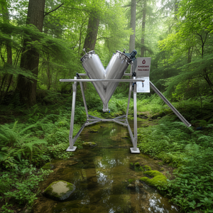 Mélangeur de poudre de type V Kandemir 300L en acier inoxydable à double rotation et vitesse variable pour l'alimentation - Product Image 3