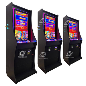 Nhà Sản Xuất Hot Bán Kép 32 Inch Cảm Ứng Màn Hình Kỹ Năng Trò Chơi Máy Giá Rẻ Vui Chơi Giải Trí Đồng Xu-Hoạt Động <span class=keywords><strong>Arcade</strong></span> Trò Chơi Máy Tủ - Product Image 3