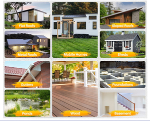 Sơn chống thấm polyurethane chất lượng cao, chống tia cực tím, dùng cho tường nhà tắm, chống thấm cho mái bê tông - Product Image 6