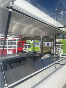 Güneş panelleri 3 tekerlekli kargo kamyonu ve elektrikli üç tekerlekli bisiklet ekspres gıda taze meyveler ve gölgelik ile sebze üç tekerlekli bisiklet - Product Image 6