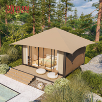 Yourte écologique tente sauvage maison tente de glamping station de luxe tente multi-usages de glamping
