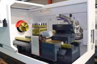 Tour à métaux CNC à banc plat horizontal CK6150, robuste, pour pièces métalliques
