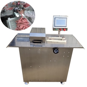 Máquinas para Hacer Salchichas <span class=keywords><strong>de</strong></span> Alta Eficiencia con Longitud Ajustable, Máquina para Atar Salchichas, Máquina para Retorcer Salchichas <span class=keywords><strong>de</strong></span> Salami - Product Image 1