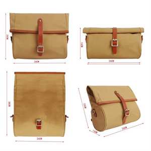 Custom Multifunction Outdoor Cycling Road Bike <b>Bag</b> Shoulder Sling Message <b>Bag</b> Bicycle Front <b>Handlebar</b> <b>Bag</b> for Men Women - Product Image 2