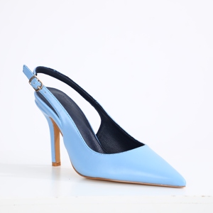 Chaussures à <span class=keywords><strong>talons</strong></span> hauts fermées pour femmes, personnalisées et raffinées, avec bouton en diamant taillé, pour l'été, le printemps et l'automne, ultra-résistantes, à talon très haut - Product Image 1