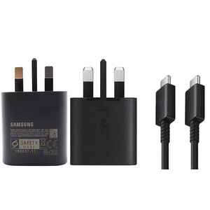 อะแดปเตอร์ชาร์จเร็วซัมซุง 25W PD ชนิด-C สำหรับโทรศัพท์มือถือยุโรป สหรัฐอเมริกา สหราชอาณาจักร ออสเตรเลีย - Product Image 1