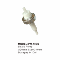 Katup Kaleng Aerosol 1 Inci Katup Terukur 75MCL Pompa Dispenser Aerosol Katup Kaleng Pelat Timah