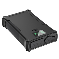 Batterie de secours portable pour CPAP 36000mAh 133Wh, alimentation pour appareil CPAP ResMed AirMini, AirCurve 10 ASV, batterie externe
