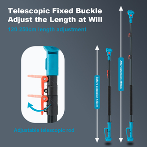 Máy cưa tỉa cành dùng pin <span class=keywords><strong>Lithium</strong></span> 21V tự làm cho người làm vườn, có cần kéo dài, dạng kéo tỉa cây - Product Image 4