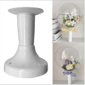 <span class=keywords><strong>Centre</strong></span> <span class=keywords><strong>de</strong></span> <span class=keywords><strong>table</strong></span> trompette décoratif <span class=keywords><strong>de</strong></span> mariage, ballons BOBO, Vases à fleurs en plastique Transparent <span class=keywords><strong>de</strong></span> haute qualité, décorations <span class=keywords><strong>de</strong></span> ballons - Product Image 4