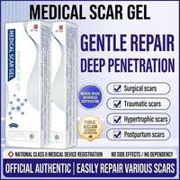 Crème réparatrice de cicatrices au gel de silicone OEM pour l'acné, les brûlures et les cicatrices post-chirurgicales 20g