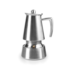 Macchina per Espresso Manuale Hyperlux in Acciaio Inox, Capacità 12 Tazze - Product Image 2