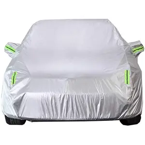 Tất cả thời tiết bảo vệ Polyester Bạc tráng chống thấm UV bảo vệ SUV Xe Bìa