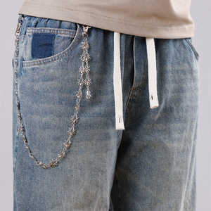 Chaîne de taille Hip Hop en alliage de zinc, design araignée, simple couche, accessoire de mode pour boîte de nuit - Product Image 1
