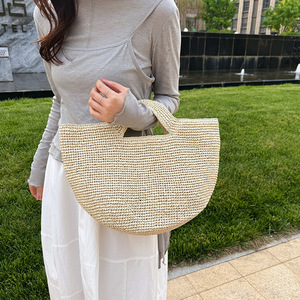 Sac de plage pour femme, fait main, sans bretelles, forme seau, à ouverture facile, style <span class=keywords><strong>vacances</strong></span> en provenance du sud de <span class=keywords><strong>la</strong></span> <span class=keywords><strong>France</strong></span> - Product Image 3
