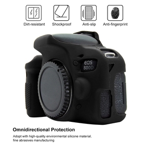 Hot anti-rayures PULUZ étui de protection en Silicone souple étui pour appareil photo dernière conception pour Canon <span class=keywords><strong>EOS</strong></span> <span class=keywords><strong>800D</strong></span> Protection d'appareil photo - Product Image 5