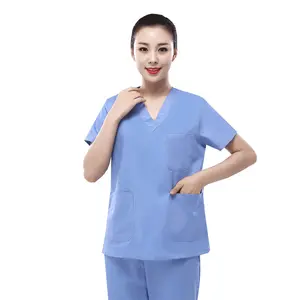 Promotion Price Functional Healthcare Nurse Scrubs Hospital Uniform Medical Scrubs
