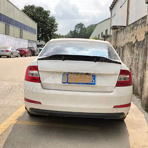 Alerón Trasero de Fibra de Carbono 100% Real para Volkswagen Skoda Octavia 2015 2016 2017, Cubierta para Maletero, Estilo R - Product Image 5