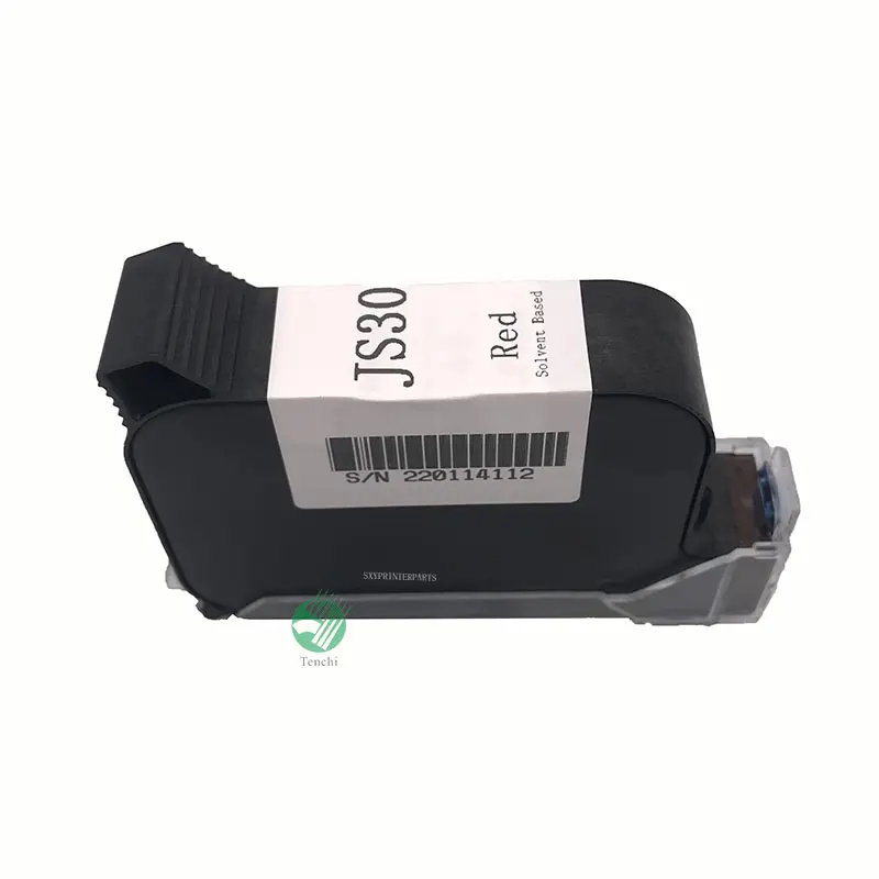 Original new high quality JS30 red ink ink cartridges for industrial TIJ inkjet printer M7 M6 M3S MX4 MX2 MX1Consumables