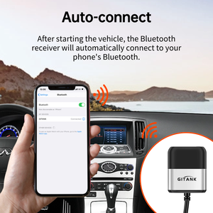 USB Bluetooth 5.3 Car Adapter for 2009-2017 Nissan Altima &amp; Infiniti , Music <strong>Interface</strong> Connector, Wireless Music Streaming - Product Image 4