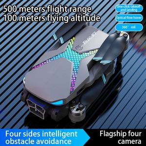 New AE7 Brushless Motor Beginner Plastic 200m Range <b>4K</b> Resolution Foldable Remote Control <b>Drone</b> Aerial Photography Quadcopter - Product Image 2