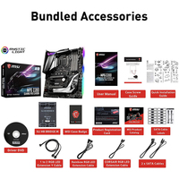 Motherboard Gaming MSI MPG Z390 Gaming PRO Carbon ATX Bekas dengan Dukungan LGA1151 untuk Intel Generasi ke-8 dan ke-9, M.2 USB 3.1 Gen 2, SLI CFX