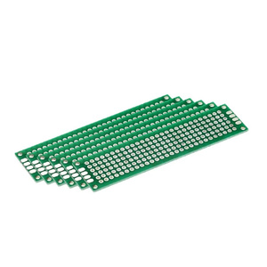 20Pcs Kit Prototype PCB Double Face-2X8, <span class=keywords><strong>3X7</strong></span>, 4X6, 5X7 Cartes FR4 étamées-Cartes Perf Universelles pour le Bricolage - Product Image 2