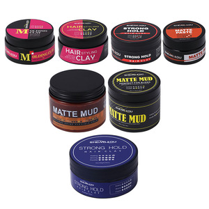Faible quantité minimale de commande oem cheveux pâte à base d'eau <span class=keywords><strong>gel</strong></span> forte emprise facile lavage naturel abeilles cire cheveux mat argile - Product Image 6