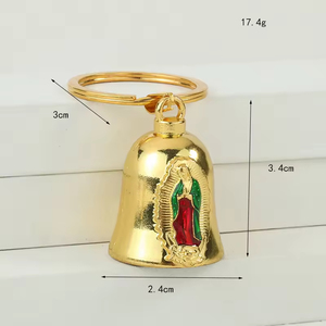 Kim loại may mắn xe máy người giám hộ đồng hồ, lỏng lẻo xe máy người giám hộ Đồng Hồ Móc chìa khóa, vàng người giám hộ đồng hồ phụ kiện xe máy - Product Image 6