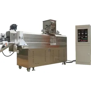 twin screw extruder millet rice maize corn wheat puffed snack making machine grain snacks machine