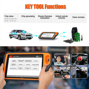 used for professional locksmith anti-theft matching maintenance reset <b>key</b> programmer xhorse <b>key</b> tool plus all-in-one pad - Product Image 2