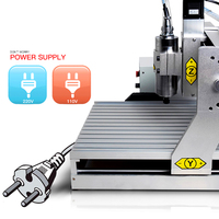 Fresadora CNC 3020Z de 1.5KW con VFD y Enfriamiento por Agua, 3/4 Ejes, Husillo de Bolas, para Madera y Metal