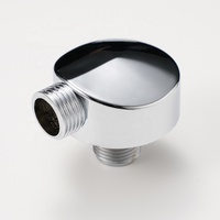 Support de pommeau de douche en laiton massif de haute qualité pour bac à shampoing de salon, finition chromée moderne pour salon de coiffure et institut de beauté