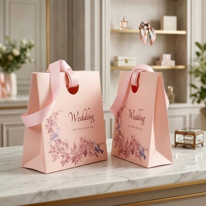 Custom Logo Luxury <strong>Paper</strong> Gift <strong>Bags</strong> for Wedding <strong>Party</strong> Small MOQ Recyclable Boutique Packaging for Clothing Jewelry Cosmetics - Product Image 1