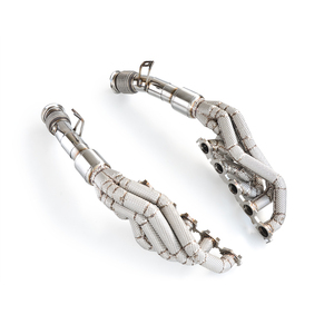 Collecteur d'échappement haute performance pour <span class=keywords><strong>AUDI</strong></span> <span class=keywords><strong>R8</strong></span> V10 5.2L 2010-2019 – Installation parfaite pour performance de course - Product Image 3