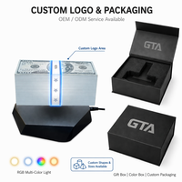 Lámpara de Levitación Magnética con Diseño de Dólar Estadounidense, Decoración de Escritorio con Temática de GTA V, Luz Ambiental Estilo Grand Theft Auto