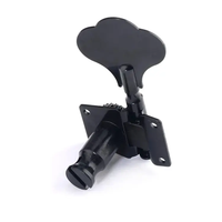 Vente en gros Noir 4R ou 4L Open Gear Guitare Tuning Pegs Keys Tuners Set Electric Bass Machine Heads à vendre