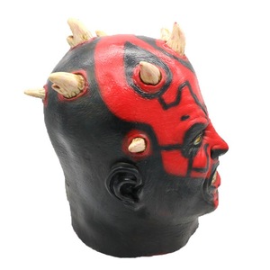 Máscara de Darth Maul, Máscara de Látex de Cara Completa para Fiesta de Halloween, Temática de Películas y Televisión, Aterradora - Product Image 2
