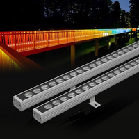 Lámpara de Pared LED RGB IP66 Multicolor Cambiante, 18W/24W/36W, Alto CRI 90, Garantía de 3 Años, Gran Venta