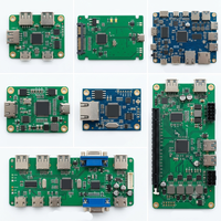 Fabrication et assemblage de circuits imprimés professionnels à 2 couches HASL FR4 haute fréquence pour l'électronique de Shenzhen