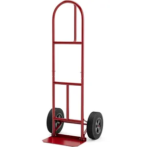 Jh-Mech Handtruck Dolly 660 Lbs Capaciteit Heavy Duty Metalen P-Handgreep Steekwagen Voor Het Hijsen Van Bewegende Besteltrappen