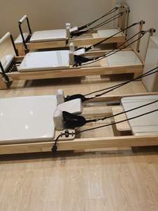 جهاز بيلاتس ريفورمر خشبي للتمارين المنزلية واليوغا وتدريب عضلات الجسم الأساسية، آمن، طراز YJM YJM1-X2 - Product Image 6