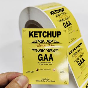 FX Custom Labels Waterproof Adhesive <b>Brand</b> Logo <b>Stickers</b> Business Labels Vinyl Printed Adhesive Packaging Labels <b>Stickers</b> - Product Image 5