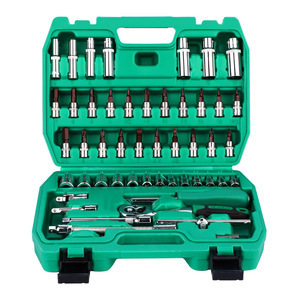 Juego de Llaves de Tubo Tuosen de 61 Piezas, Acero con Alto Contenido de Carbono, Kit de Herramientas para Mecánicos de Reparación de Automóviles - Product Image 1