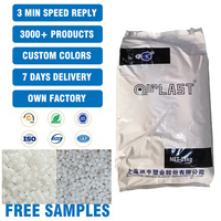 HIPS H0409 Polystyrène à impact élevé Matière première en plastique blanc Granules de hanches Gpps recyclés