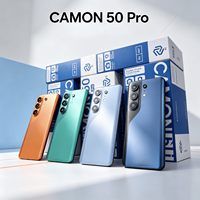 Smartphone 5G débloqué de qualité durable Camon 50 Pro 256 Go 512 Go double SIM double veille téléphone gaming