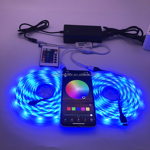 Tuya Smart striscia <span class=keywords><strong>WIFI</strong></span> luci musica sincronizzazione luce di controllo vocale 5M 10M Smart <span class=keywords><strong>WIFI</strong></span> 5050 <span class=keywords><strong>LED</strong></span> striscia <span class=keywords><strong>LED</strong></span> RGB luci a <span class=keywords><strong>LED</strong></span> - Product Image 4